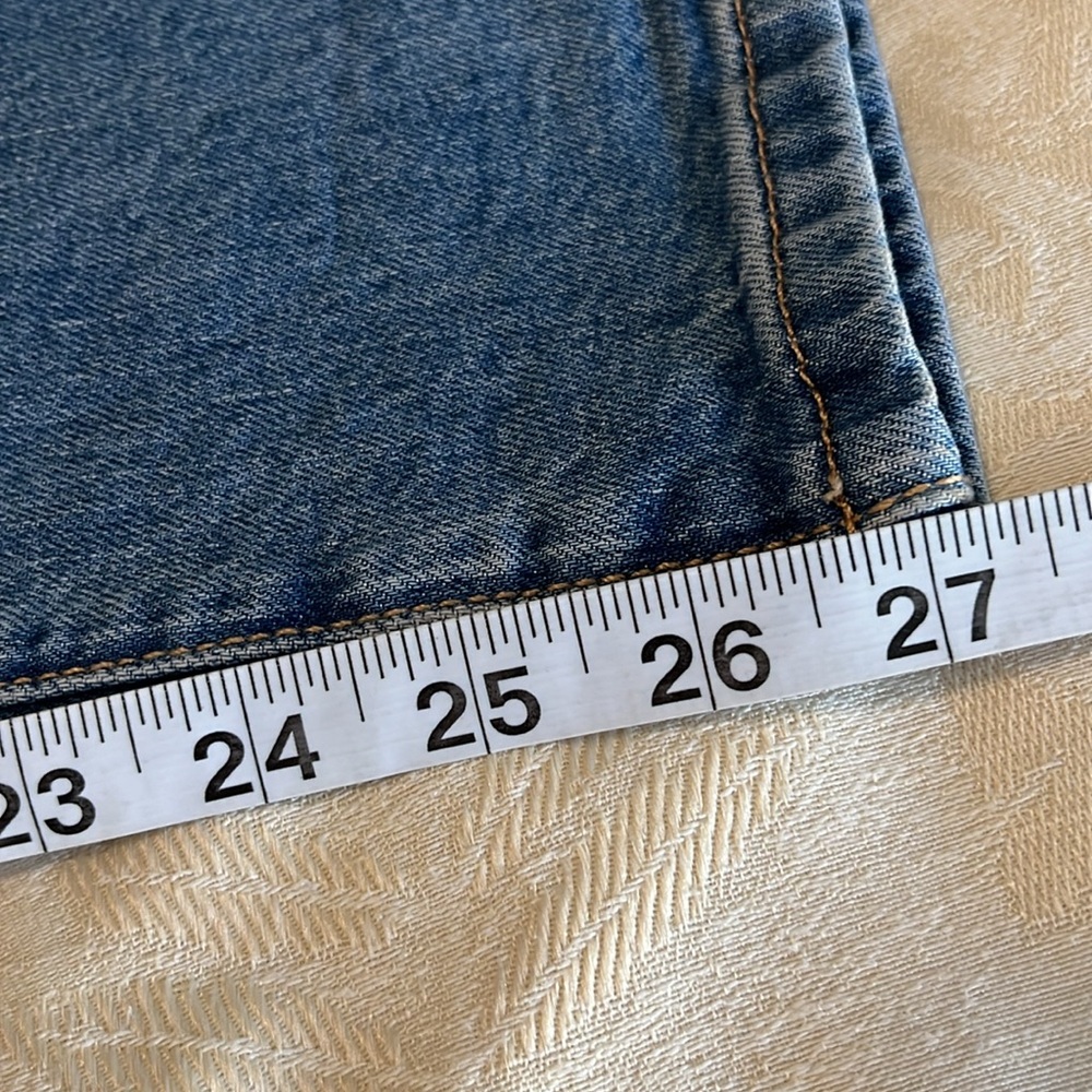 a.n.a Women's Boyfriend Jeans - Blue - Picture 6 of 8